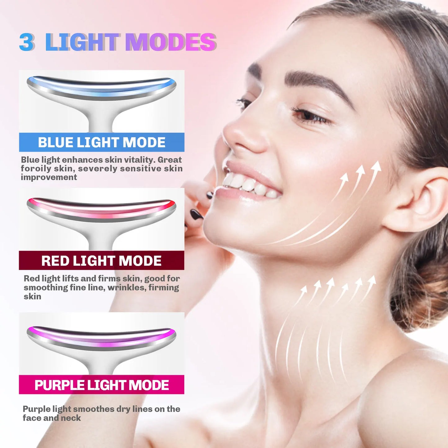 Neck Face Lifting LED Photon Therapy